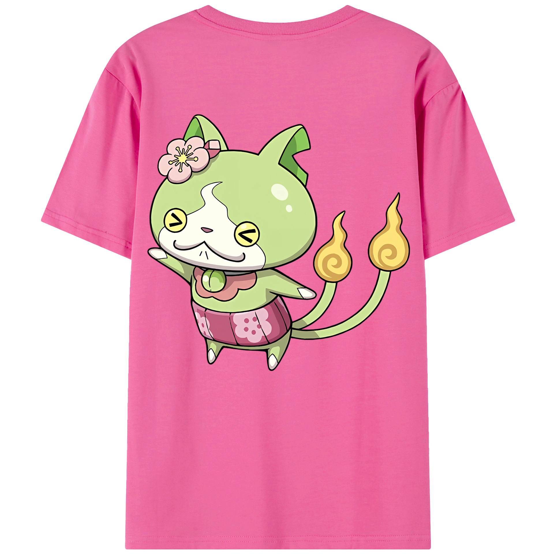 （画像用） 妖怪ウォッチ Yo-kai Watch レディース半袖Tシャツ(バックプリント)
